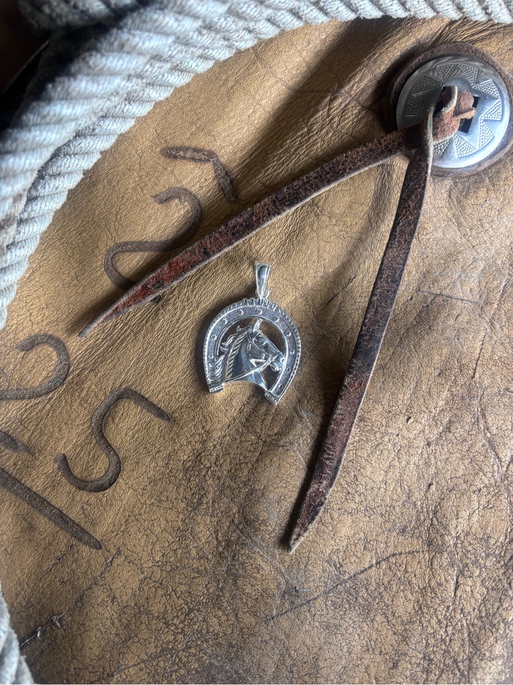 Silver Horse Pendant